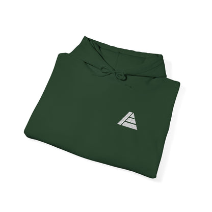 Elevate Embroidered Logo Hoodie (White)