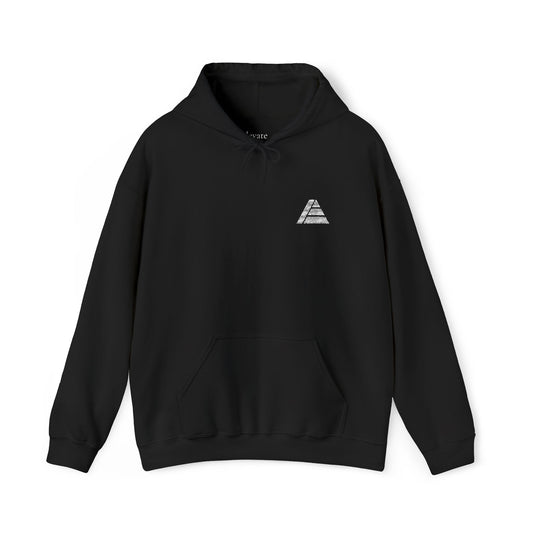Elevate Embroidered Logo Hoodie (White)