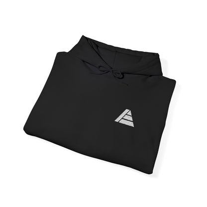 Elevate Embroidered Logo Hoodie (White)