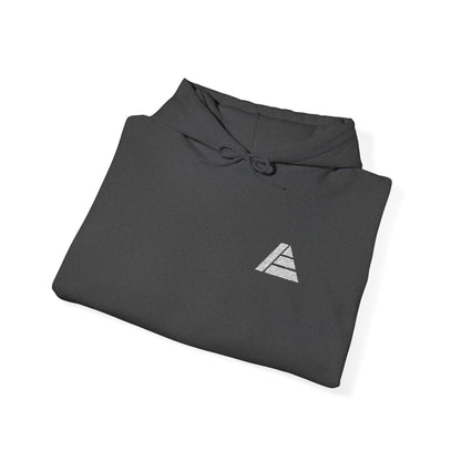 Elevate Embroidered Logo Hoodie (White)